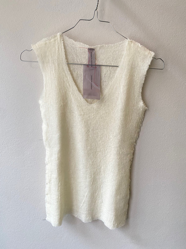 GUDRUN & GUDRUN - BRYNDIS TOP - OFF-WHITE