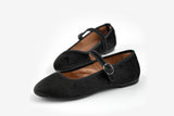 ATONE - MARY JANES - BLACK