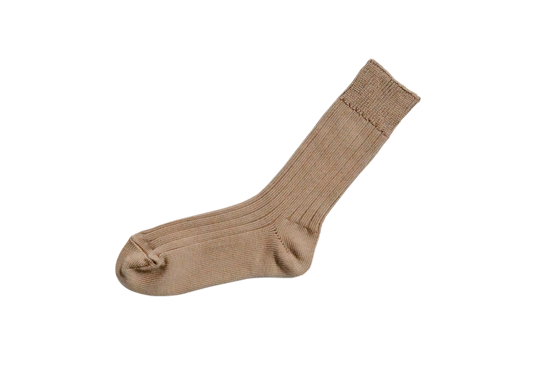 NISHIGUCHI KUTSUSHITA - Egyptian Cotton Ribbed Socks