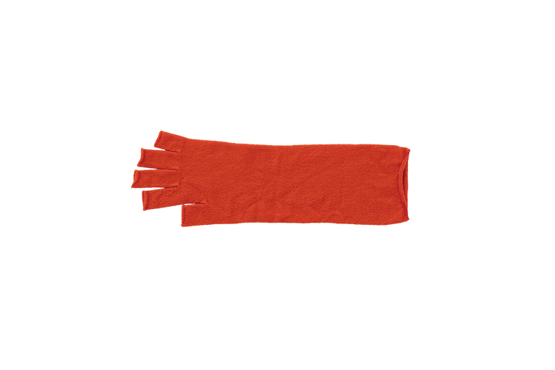 Merino Wool Tipless Long Gloves