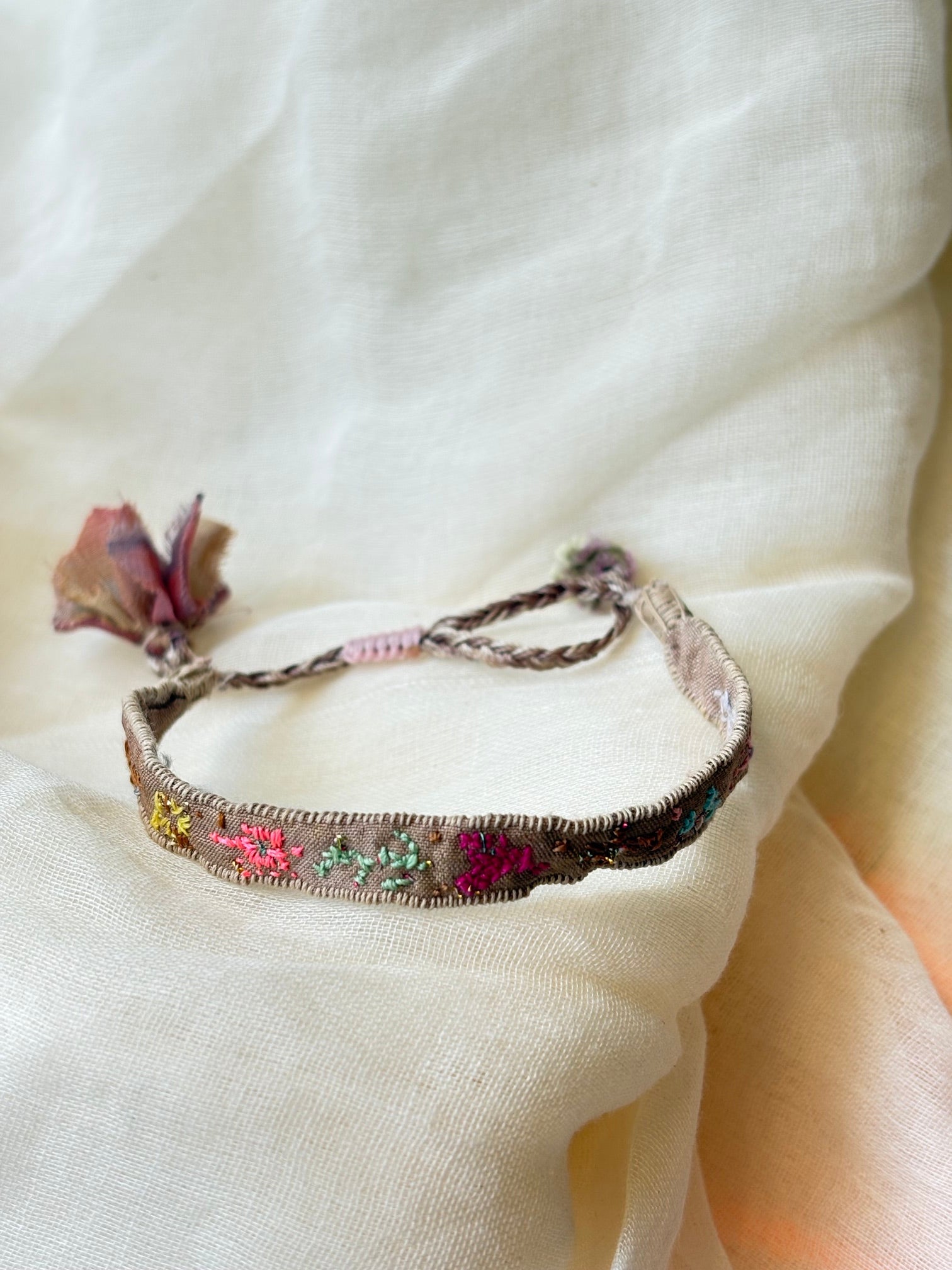 Embroidered Bracelet No 12