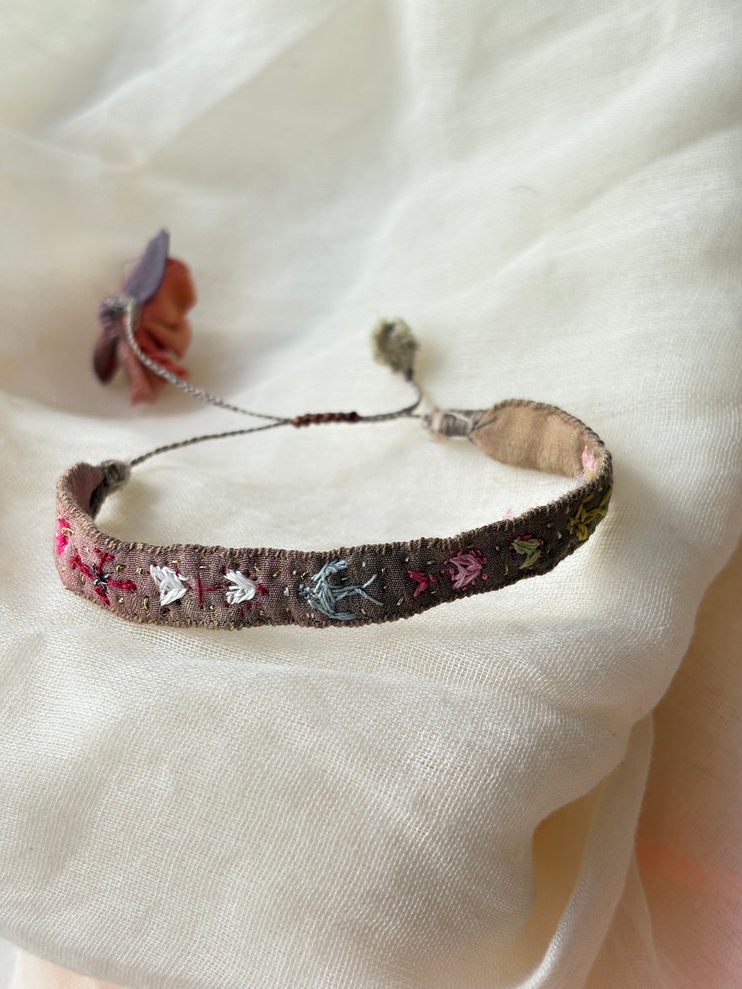 Embroidered Bracelet No 14