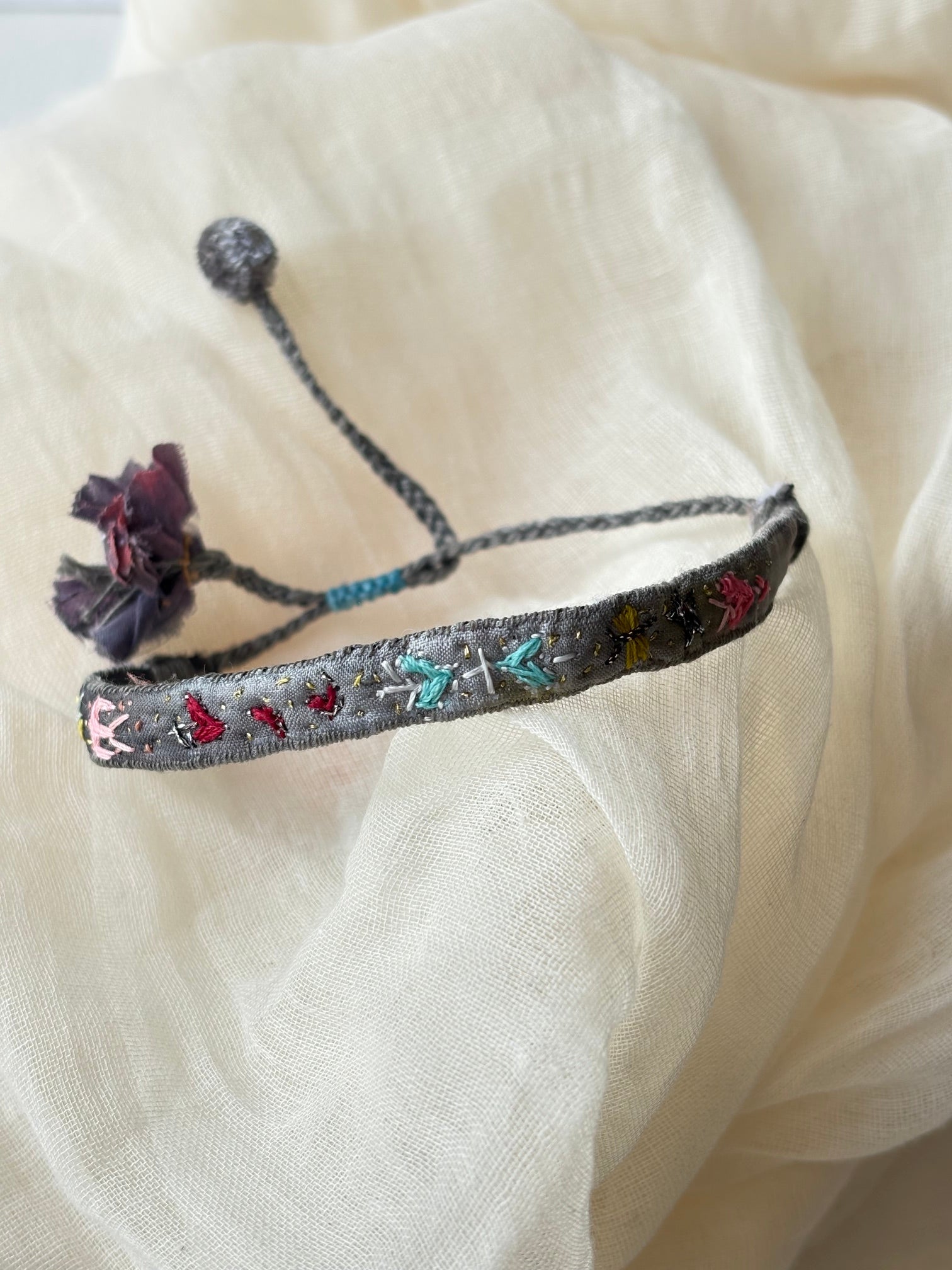 Embroidered Bracelet No 15