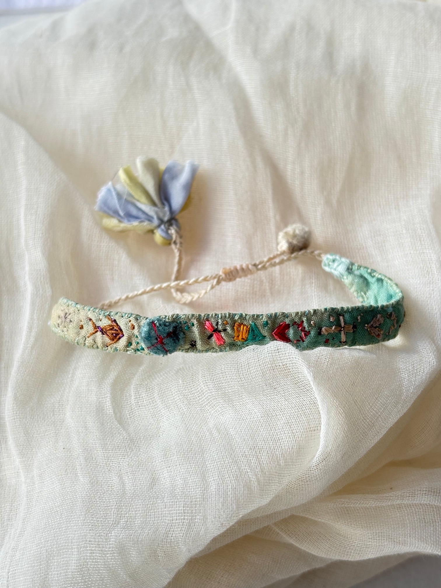 Embroidered Bracelet No 17