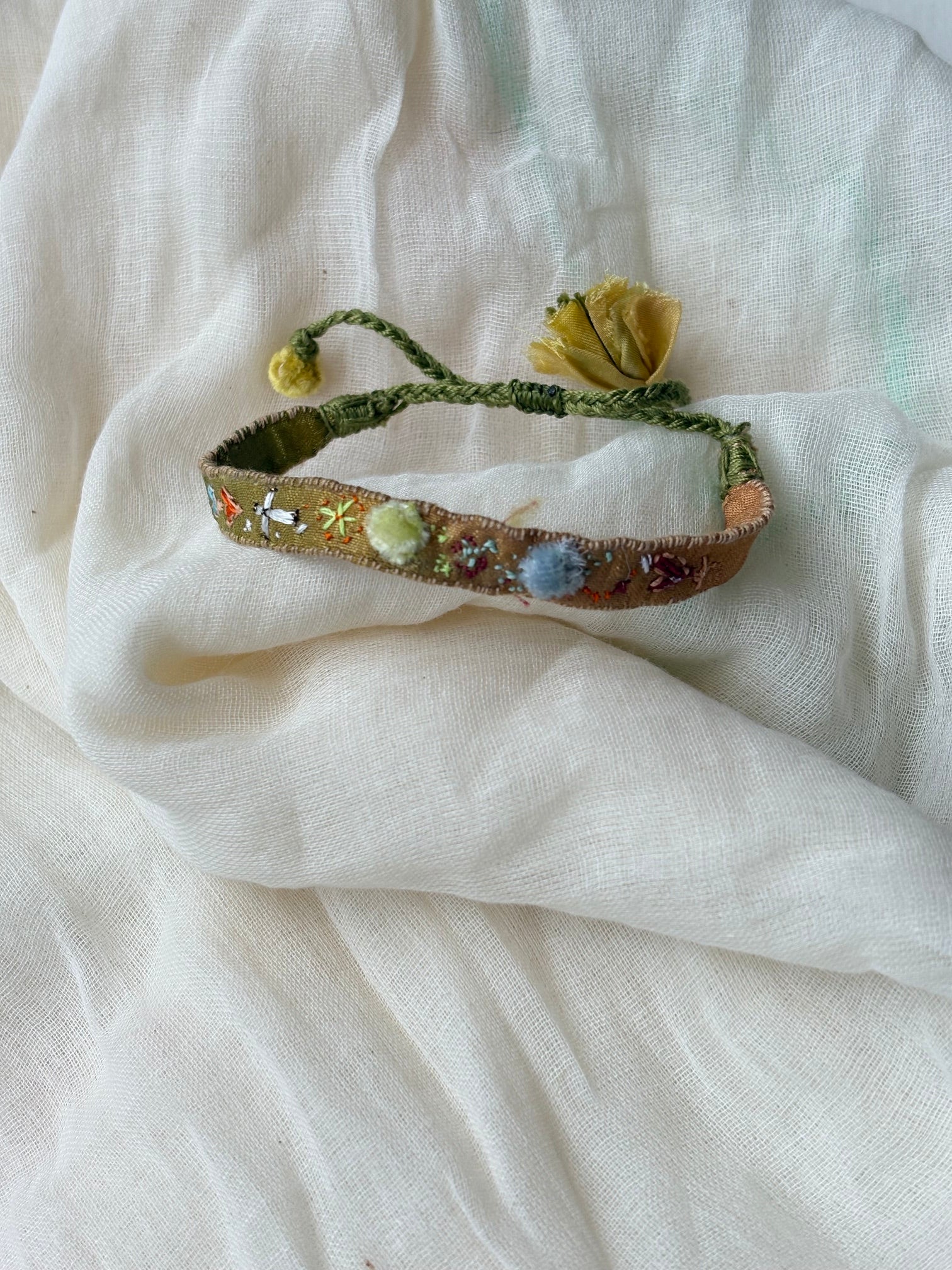 Embroidered Bracelet No 5