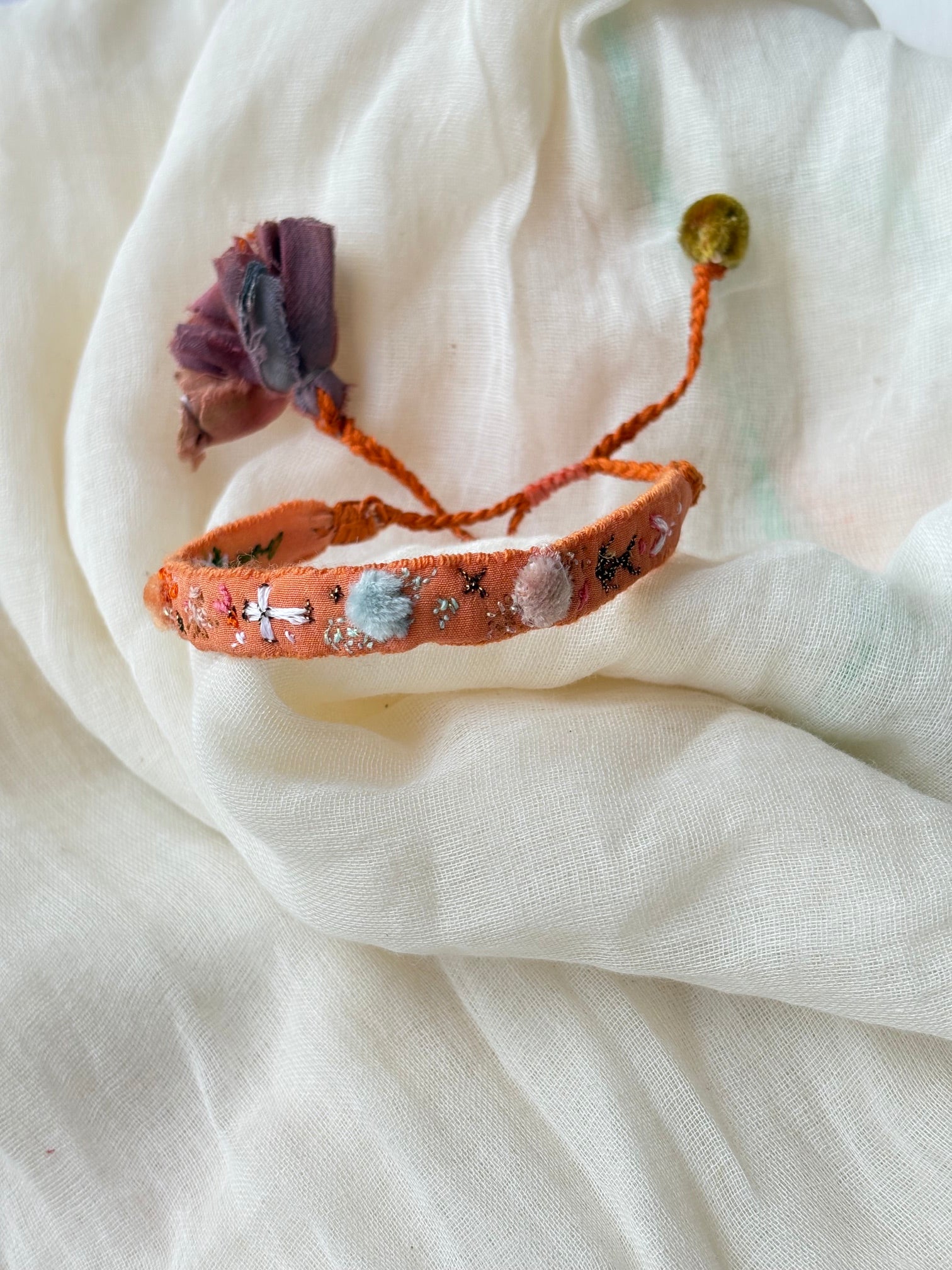 Embroidered Bracelet No 6