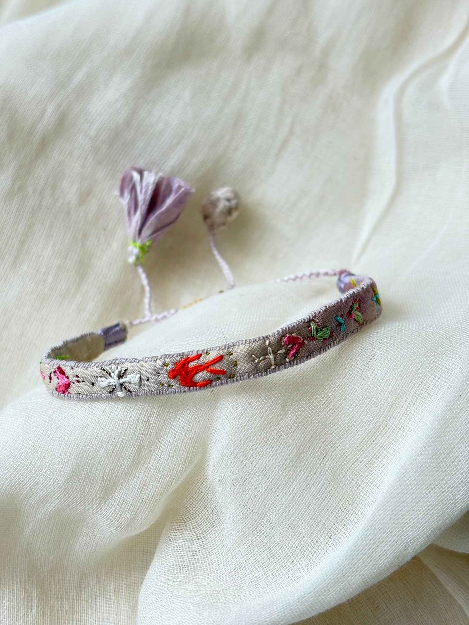 Embroidered Bracelet No 8