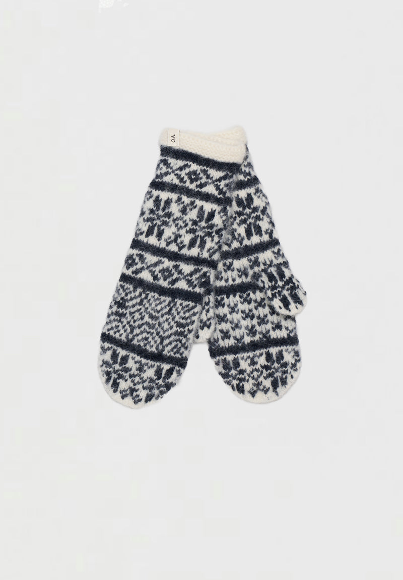 O.A. DEVOLD - UNISEX MITTENS - NAVY