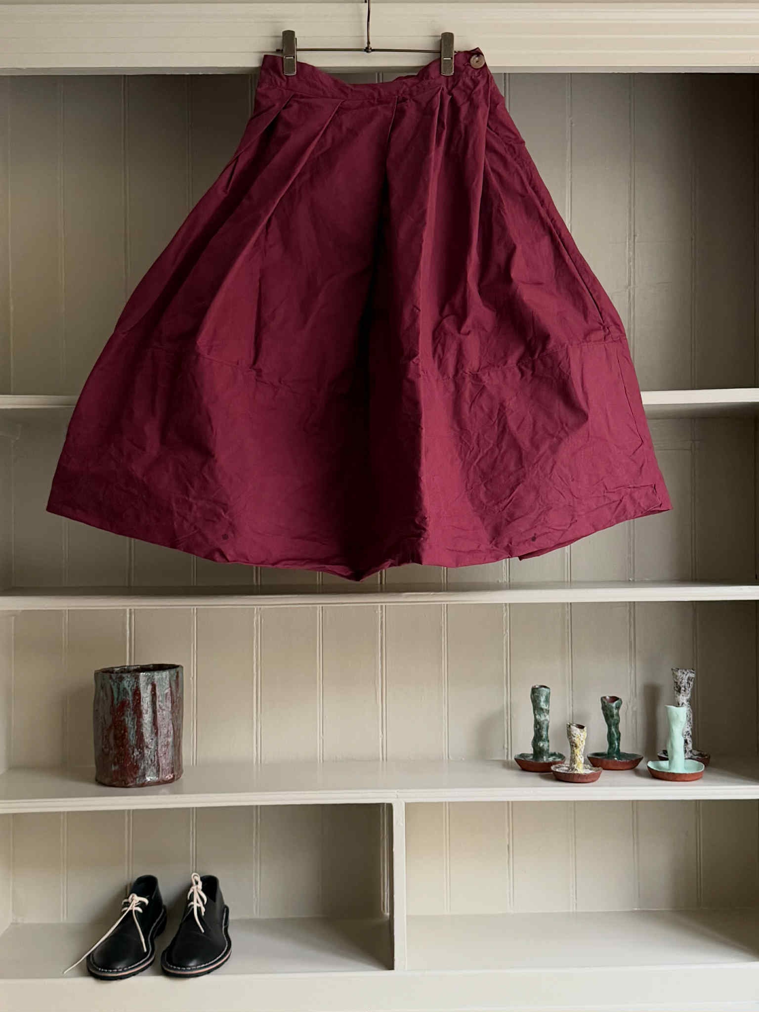 Orchid Skirt - Garnet