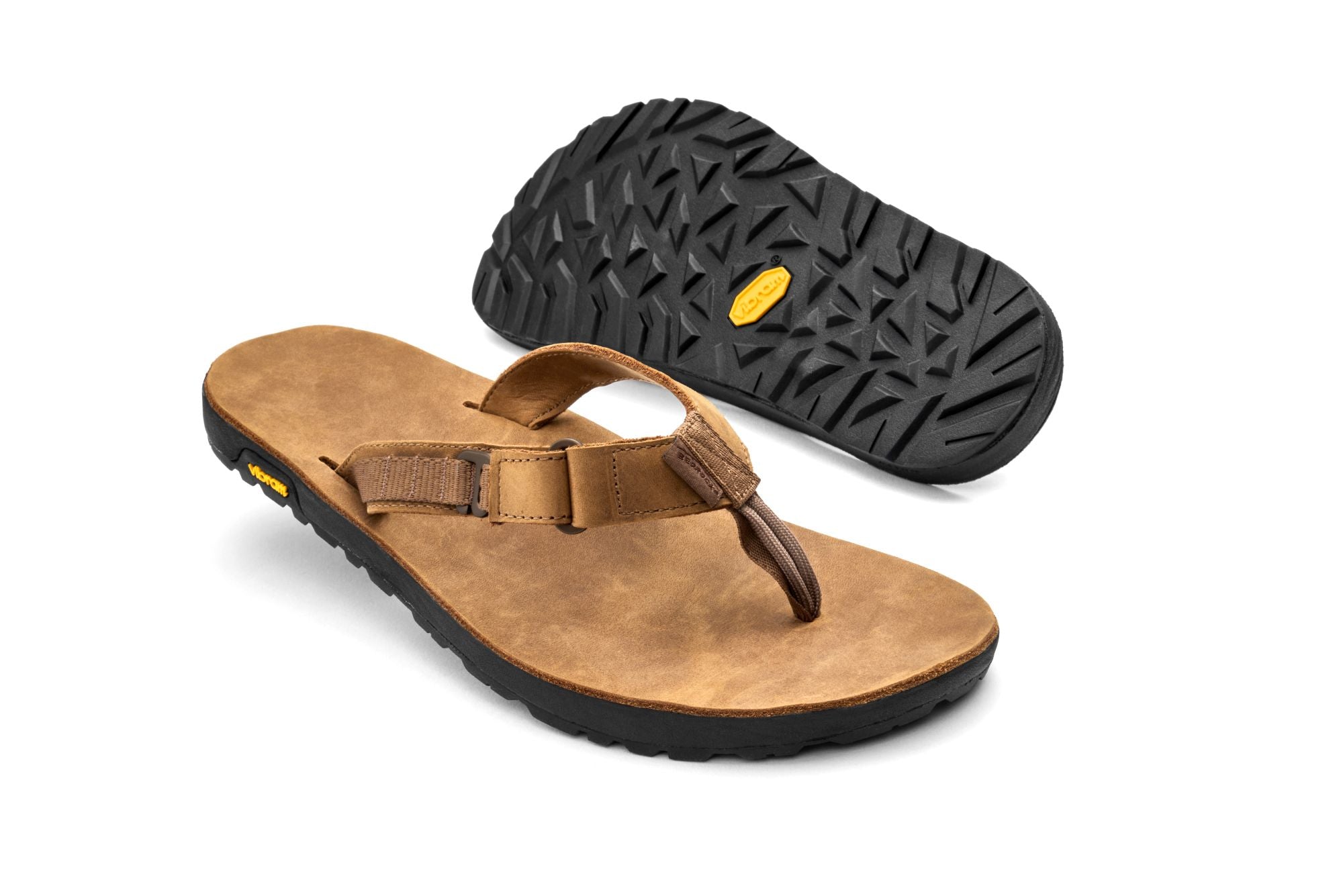 Rockhound Sandals Nubock Leather Flip-Flops