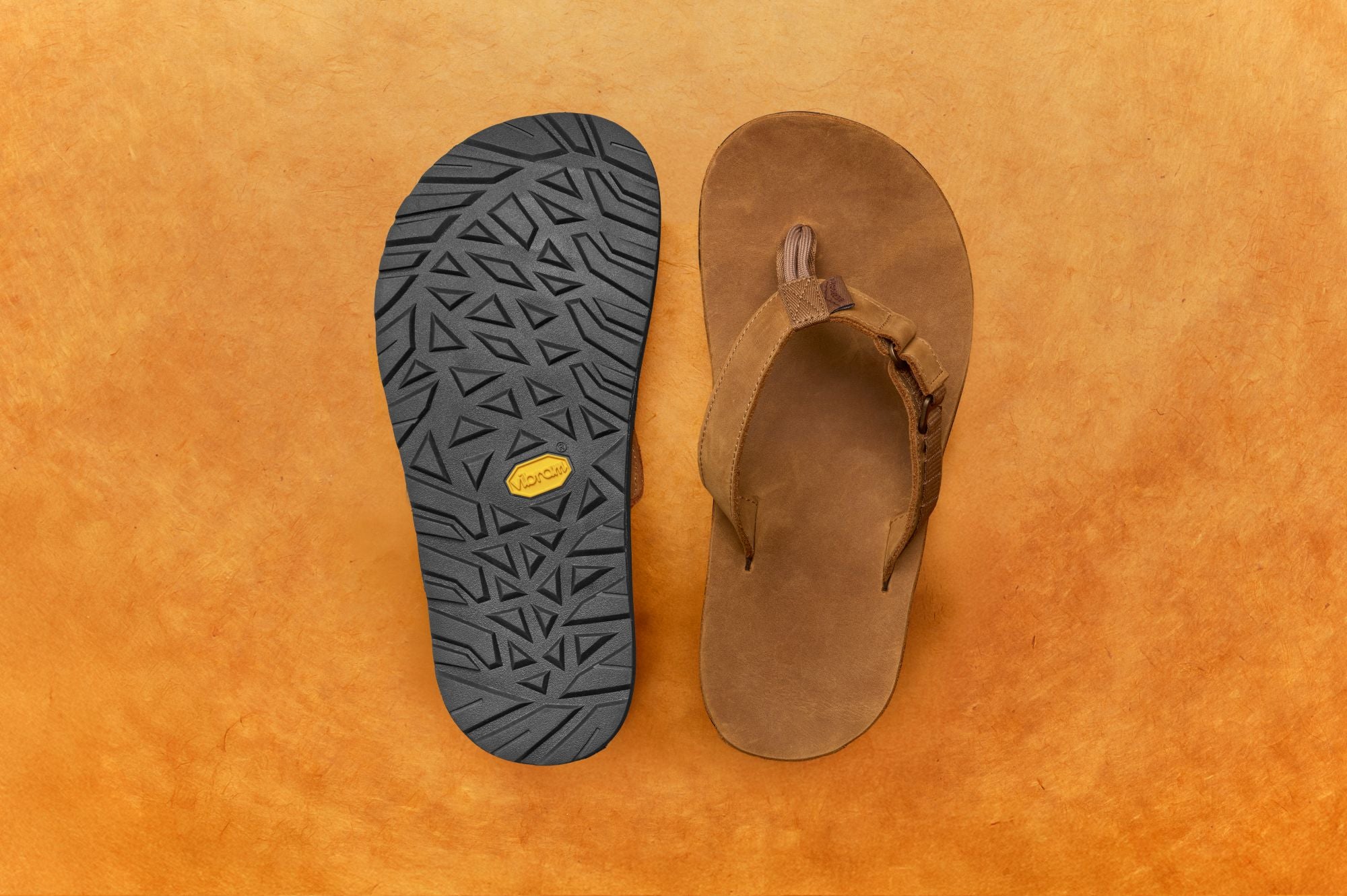 Rockhound Sandals Nubock Leather Flip-Flops
