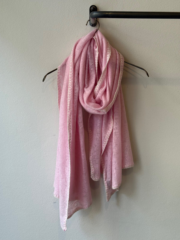 MOULETA - CASHMERE SCARF - PINK