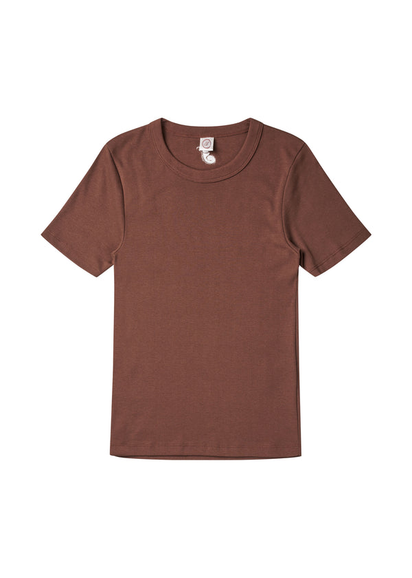 SIGNE - JUNE T-SHIRT - BROWN