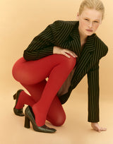 Olivia Premium Tights - Sharp Red