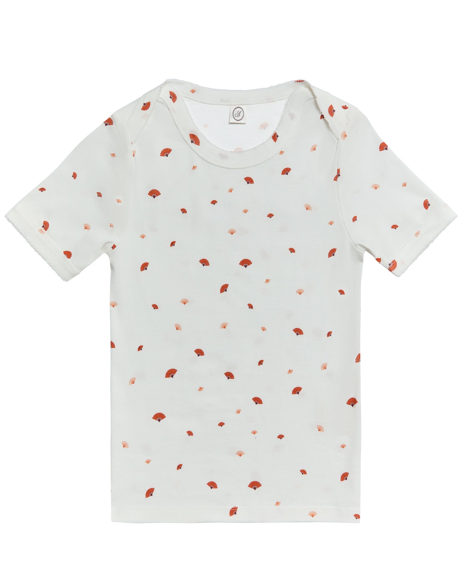 June Boatneck T-shirt - Fan Print