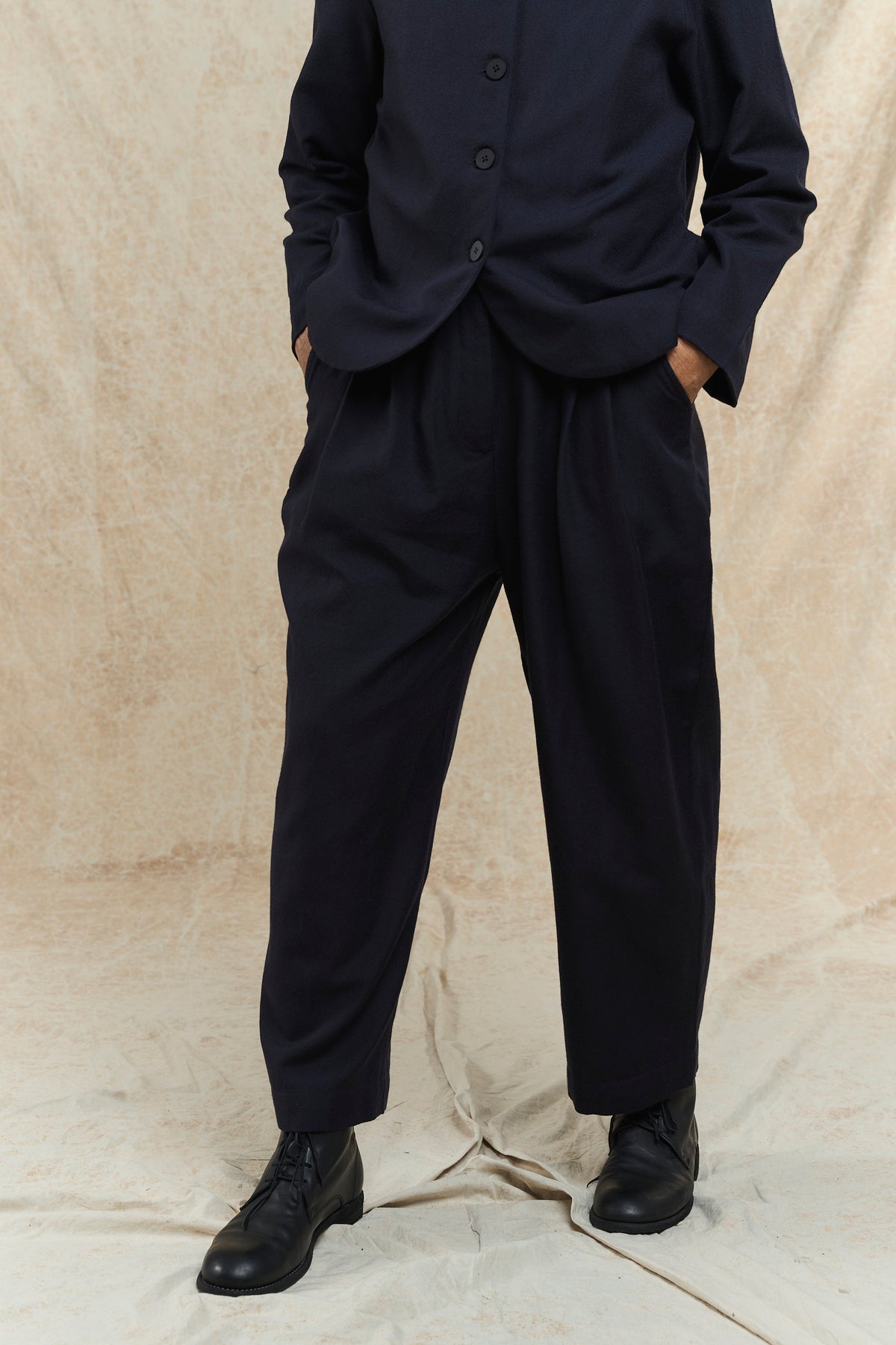Greta Trousers - Midnight Blue