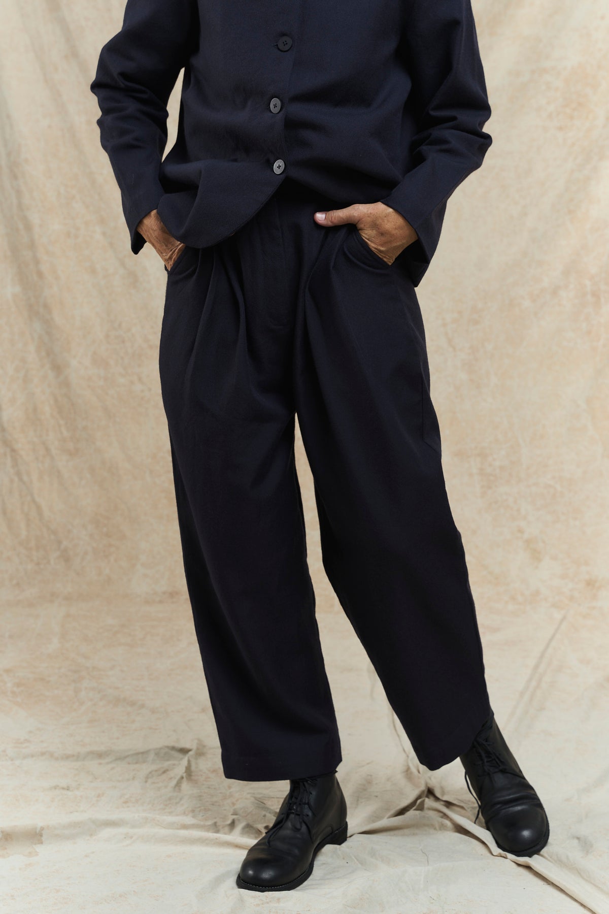 Greta Trousers - Midnight Blue