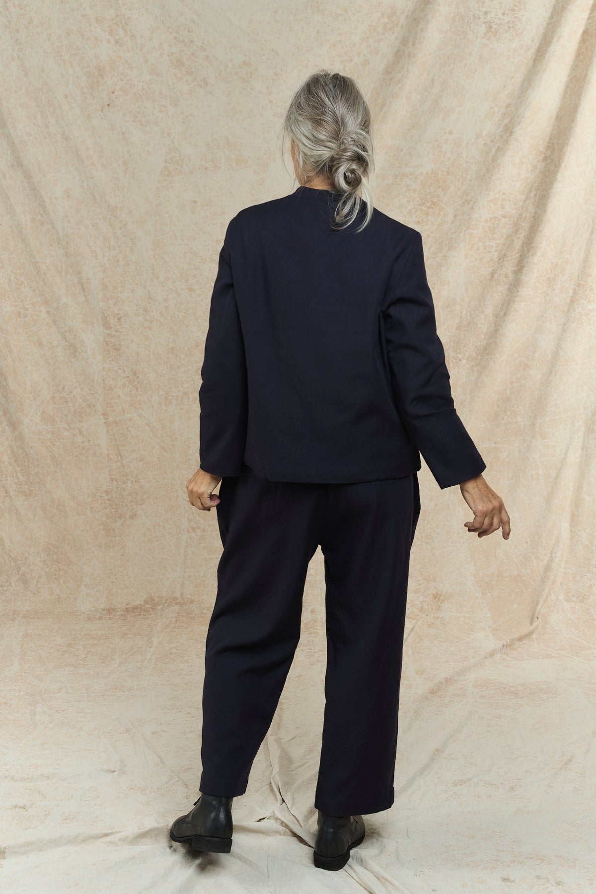 Greta Trousers - Midnight Blue