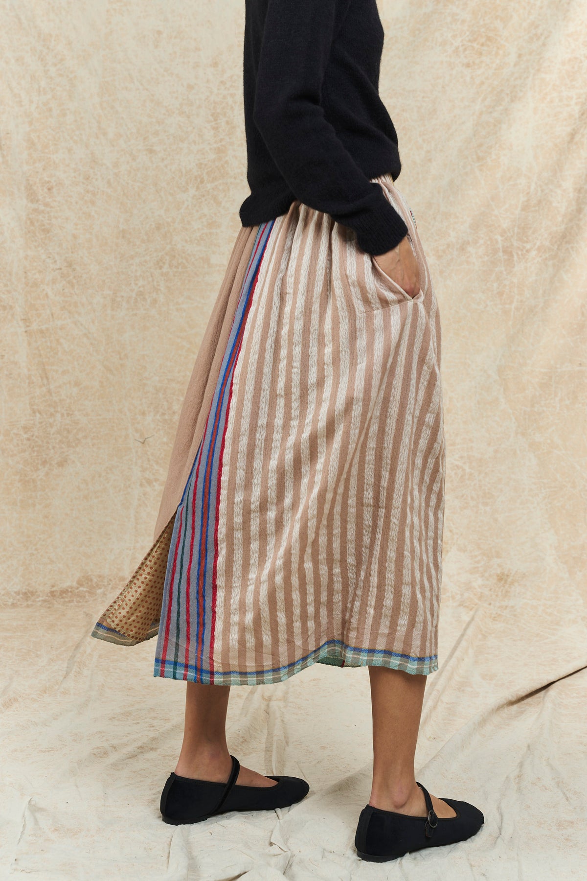 Handloom Wool Skirt