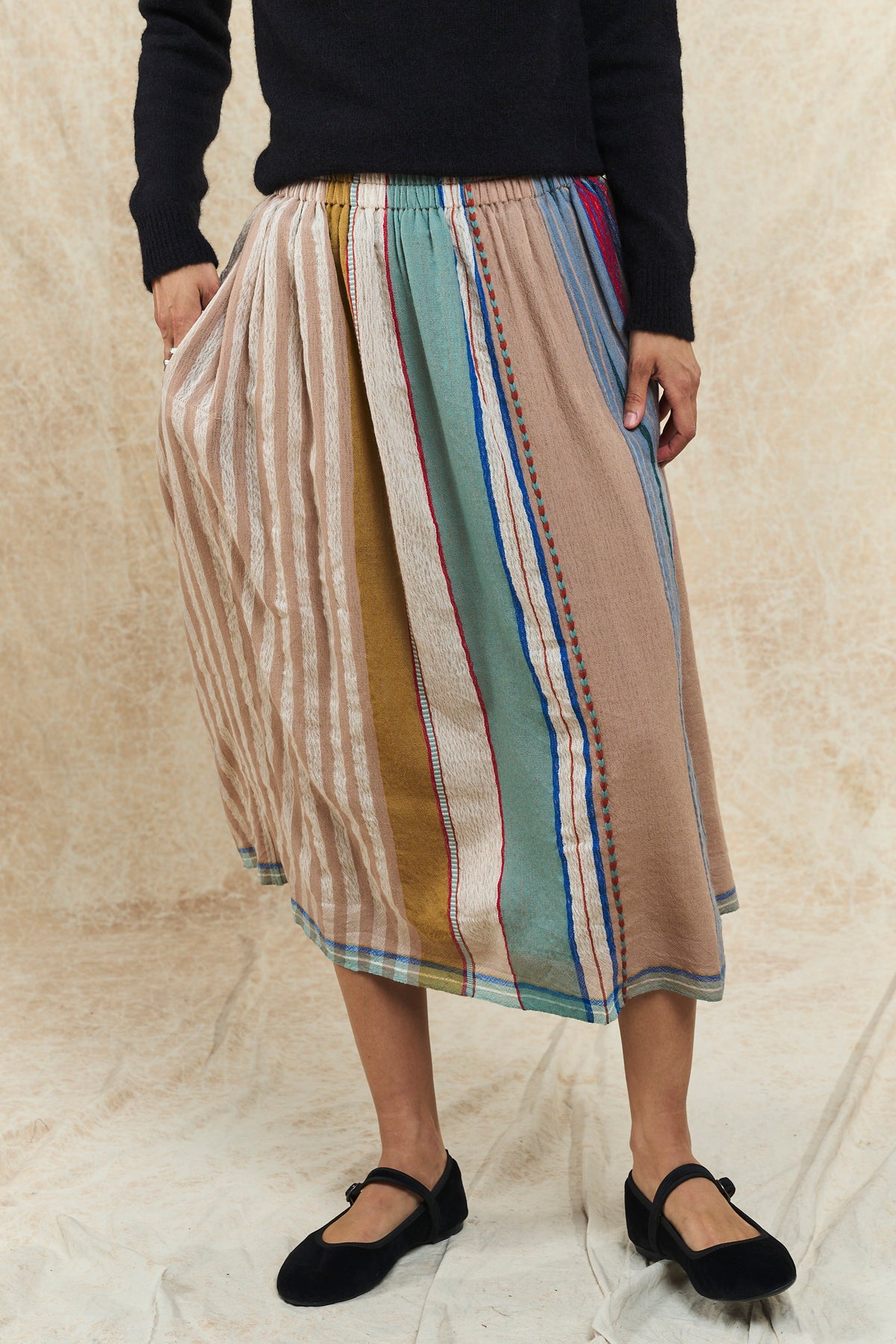 Handloom Wool Skirt