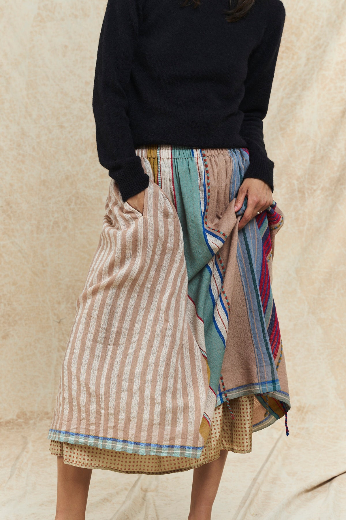 Handloom Wool Skirt