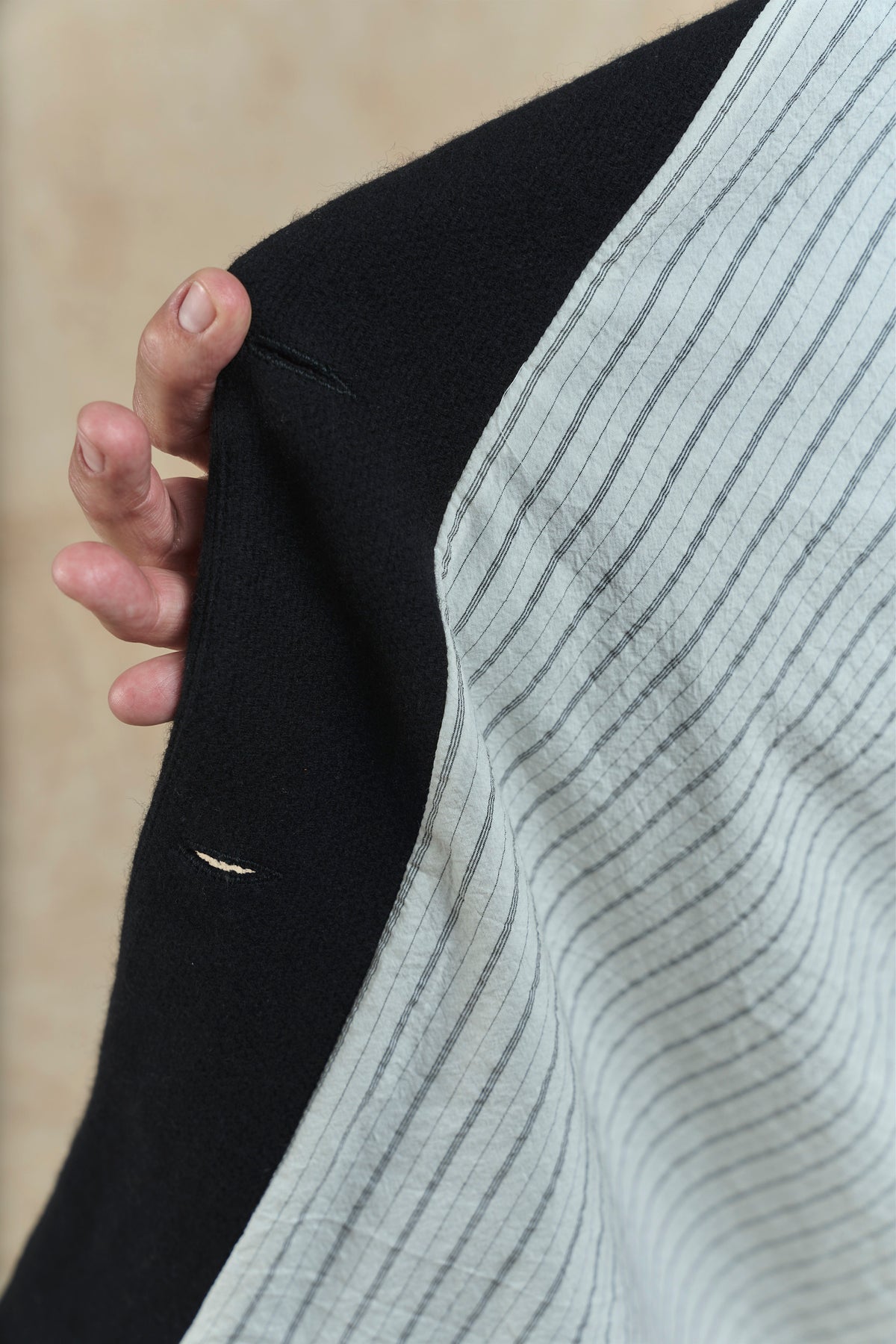 Cashmere Coat - P1802/TS986 - Black