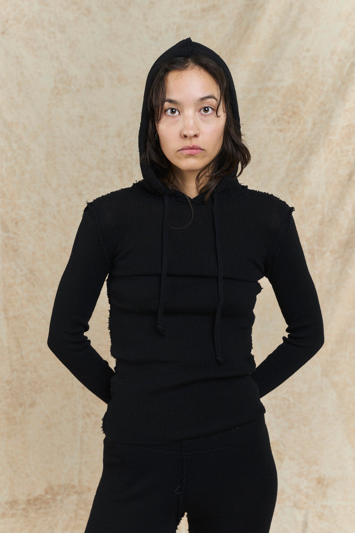 Brim Hoodie - Black