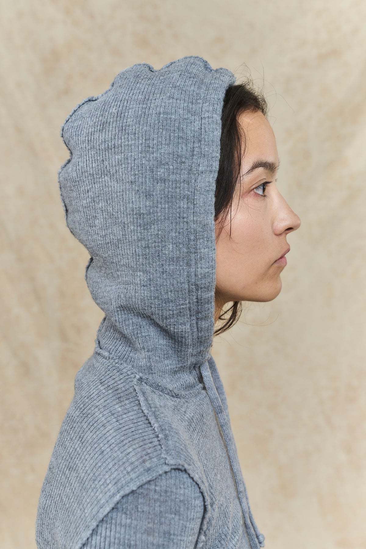 Brim Hoodie - Light Grey