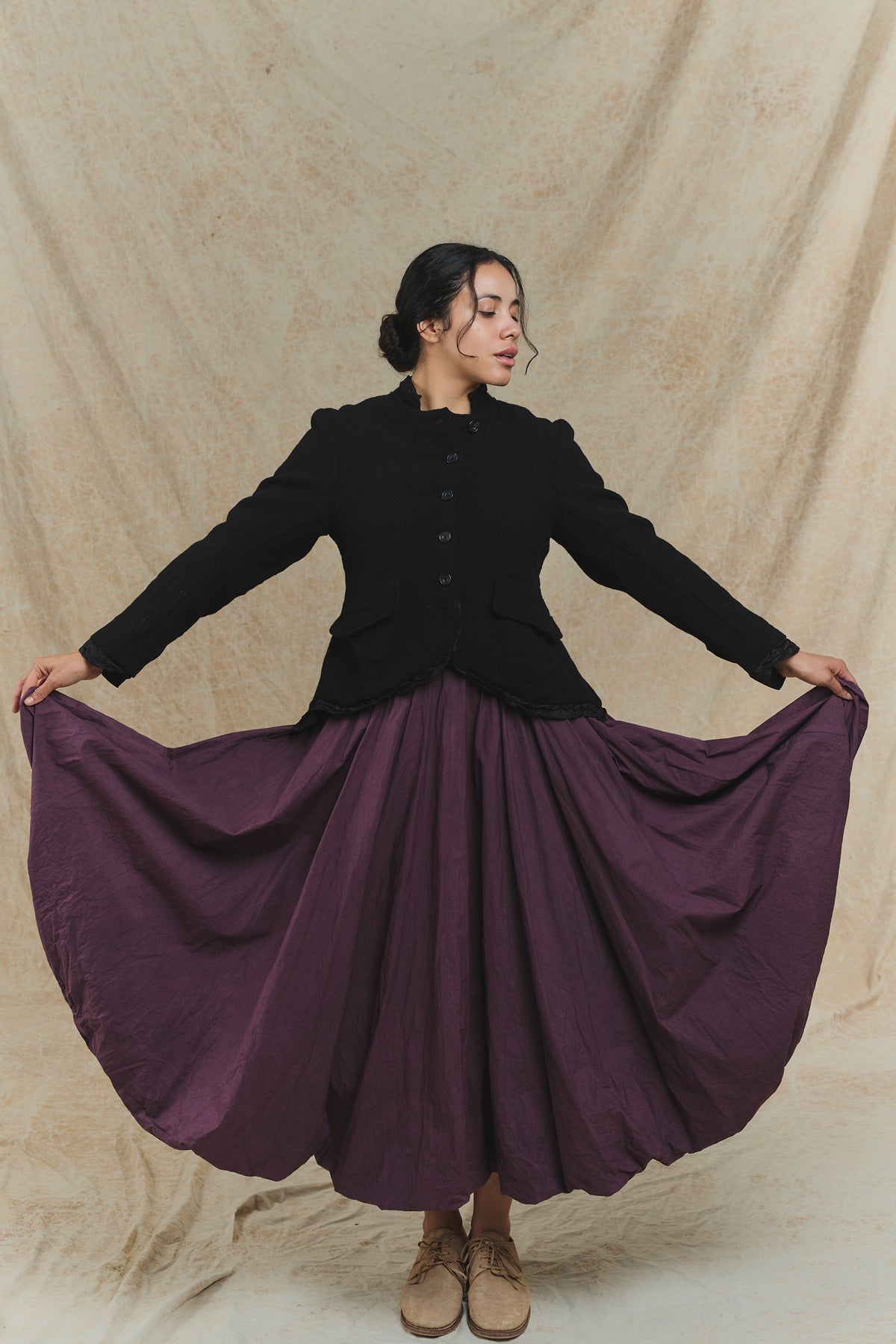 Calla Skirt - Plum