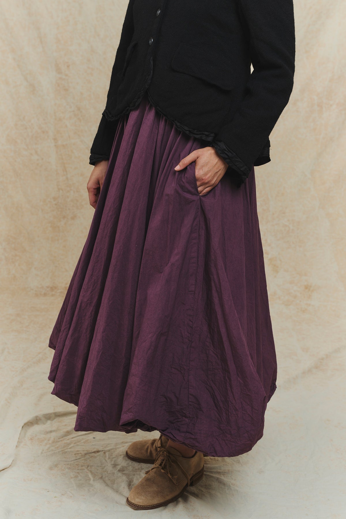 Calla Skirt - Plum