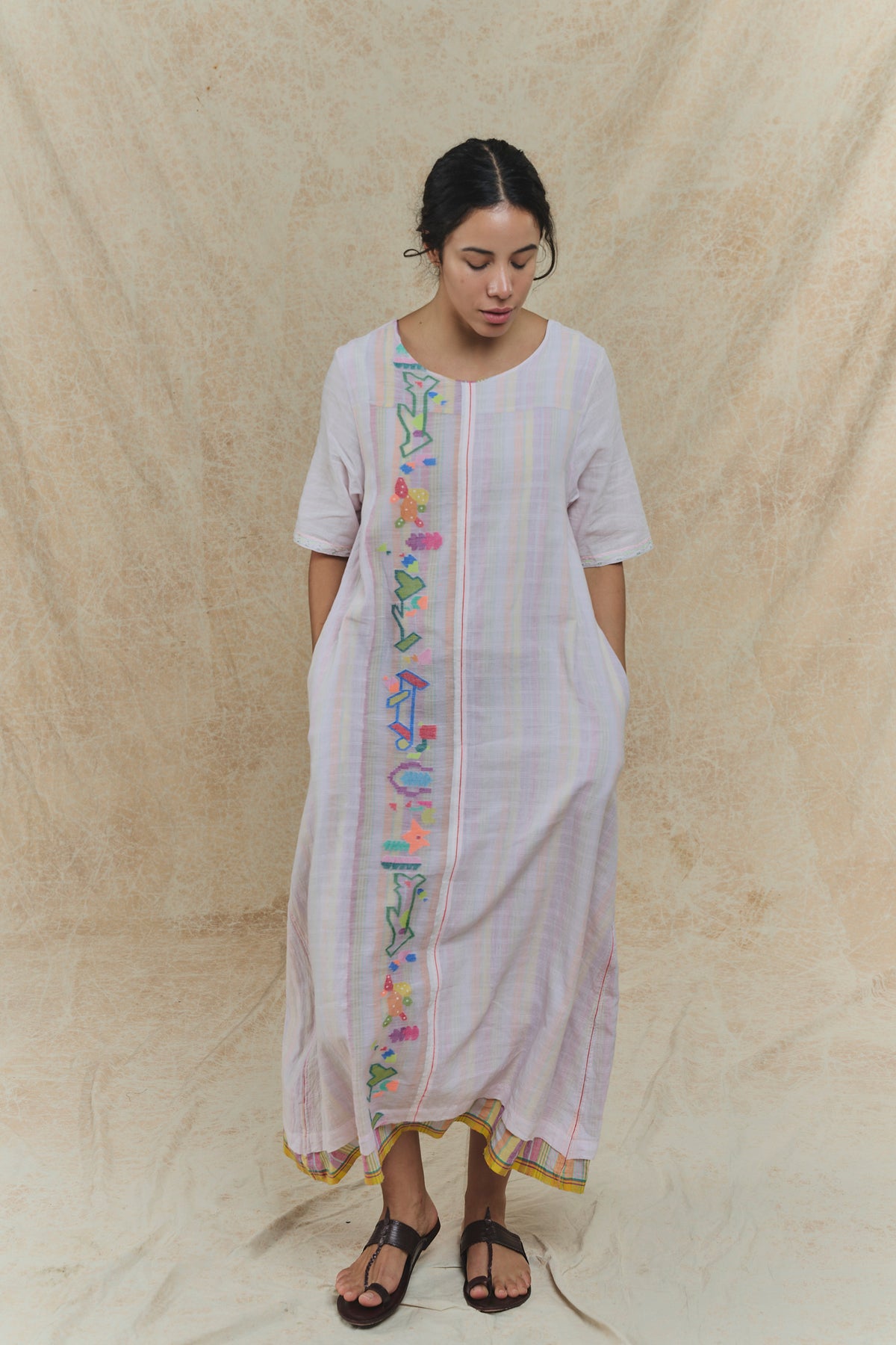 Herbarium-09 - Jamdani Dress