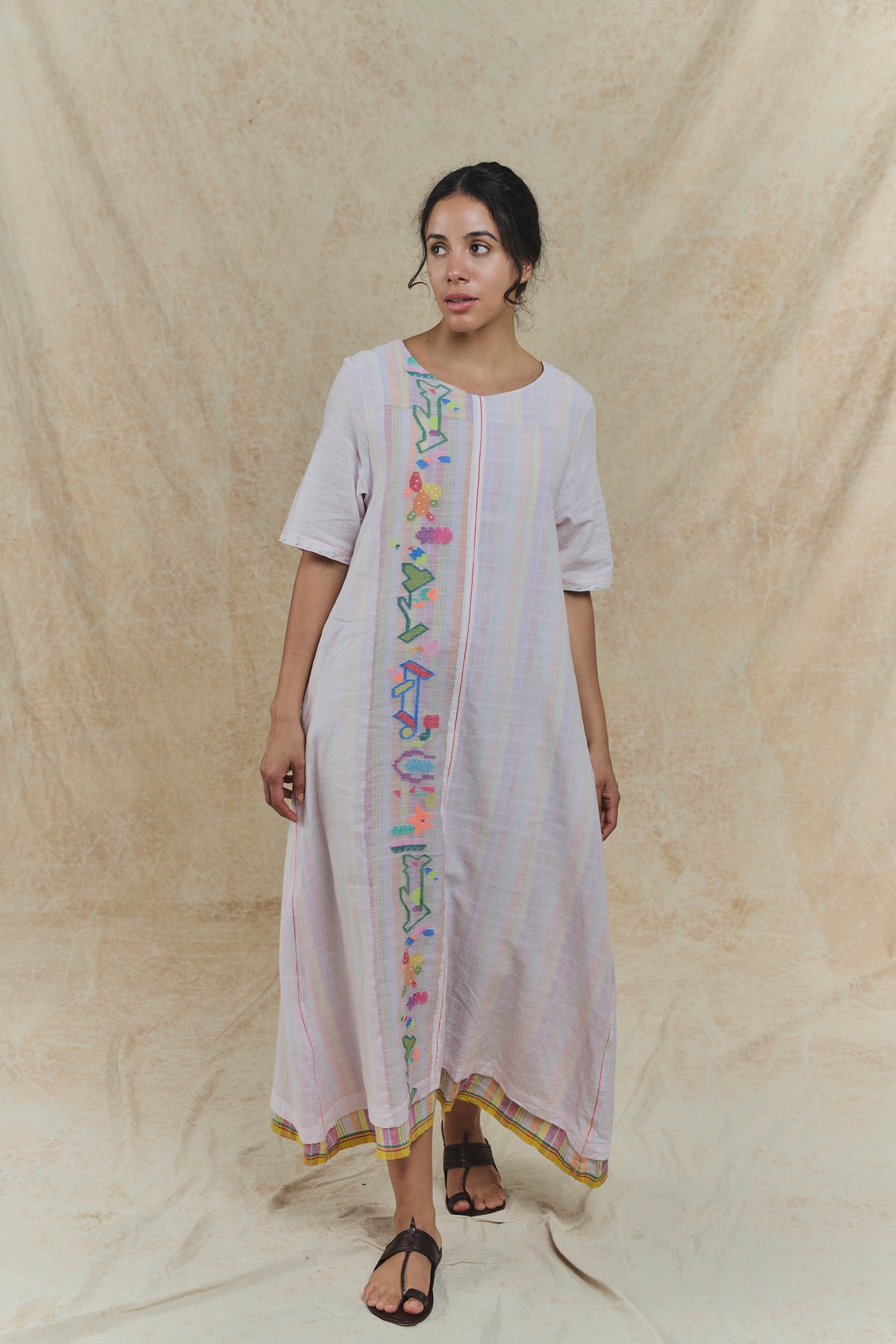 Herbarium-09 - Jamdani Dress