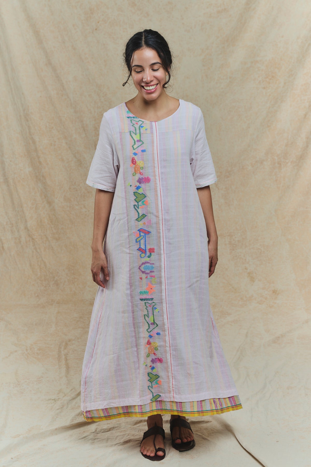 Herbarium-09 - Jamdani Dress