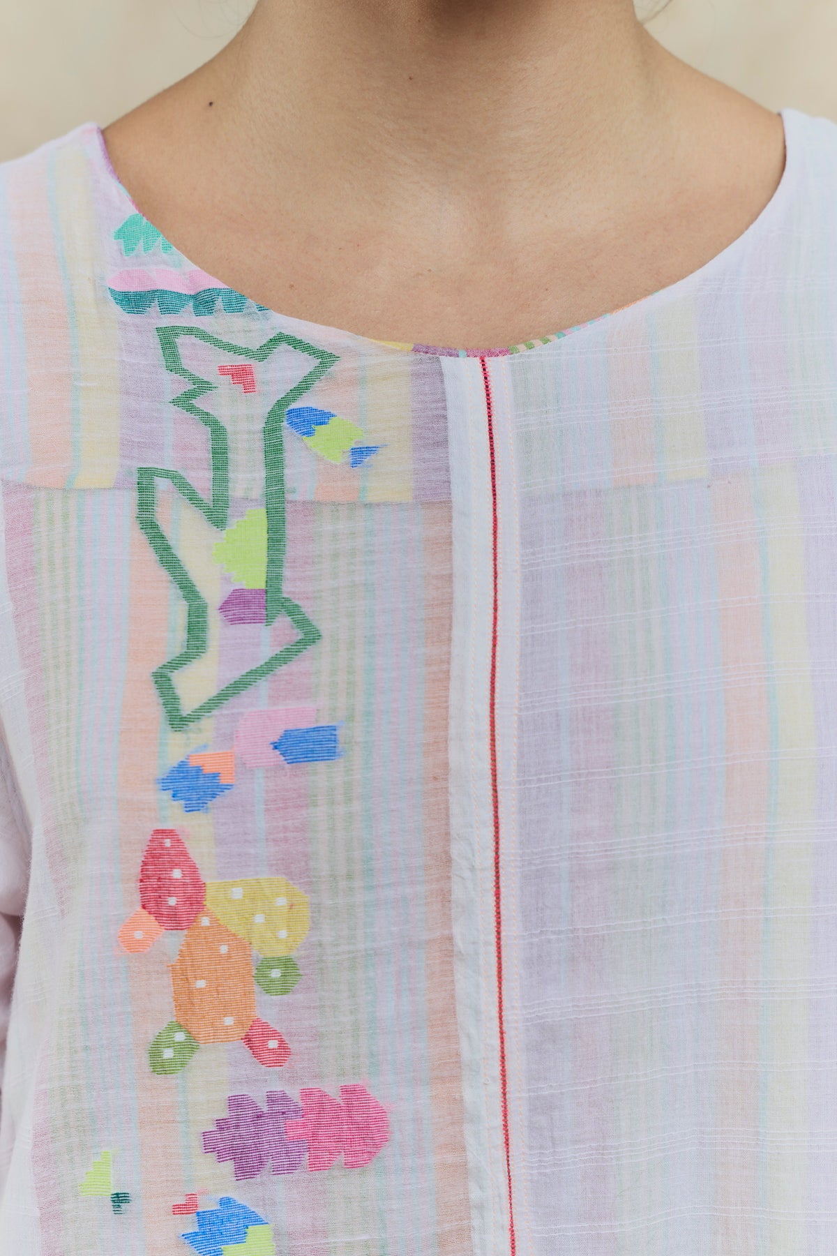 Herbarium-09 - Jamdani Dress