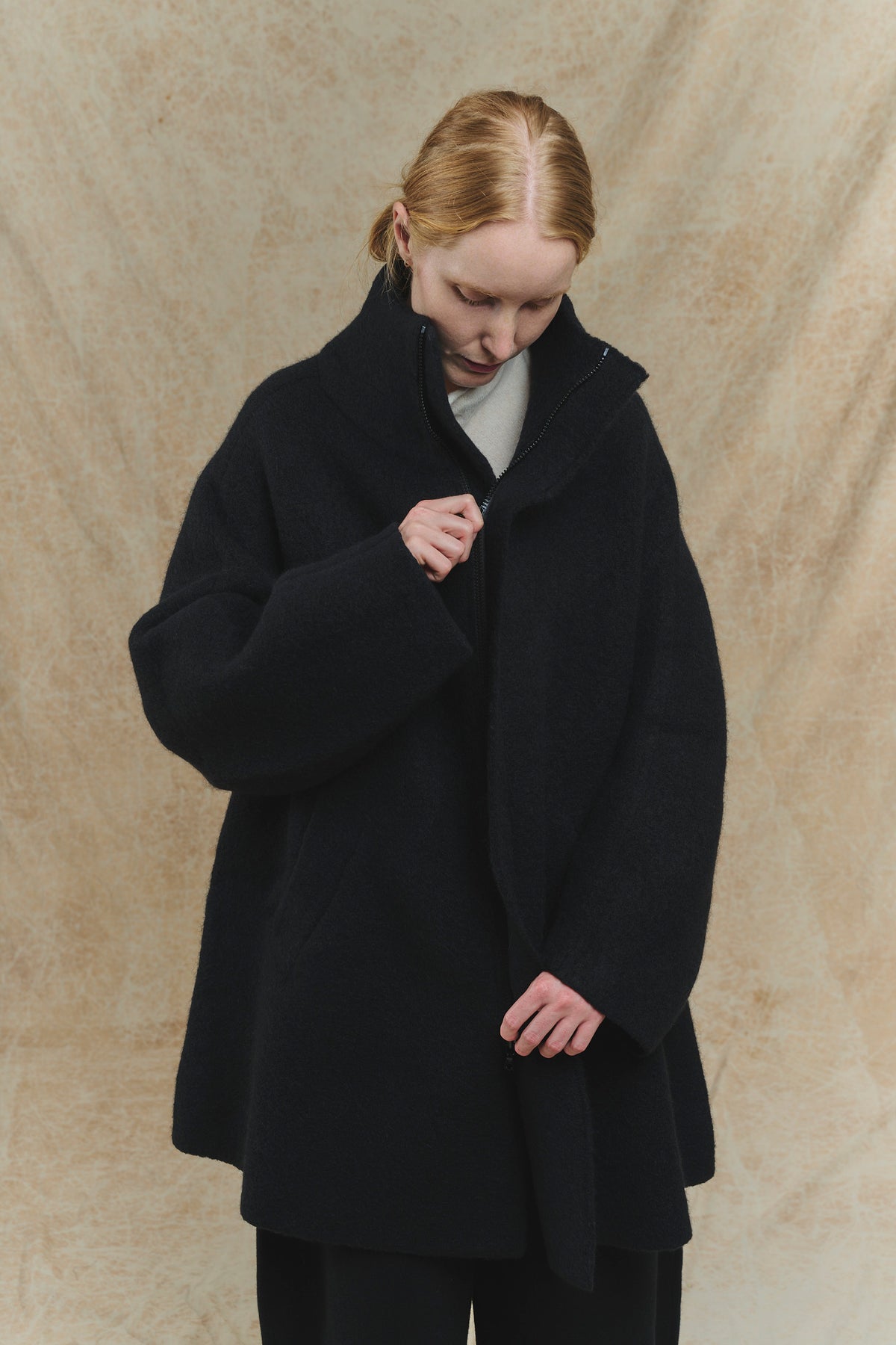 Bob's Coat Zipped - 5181 - Black