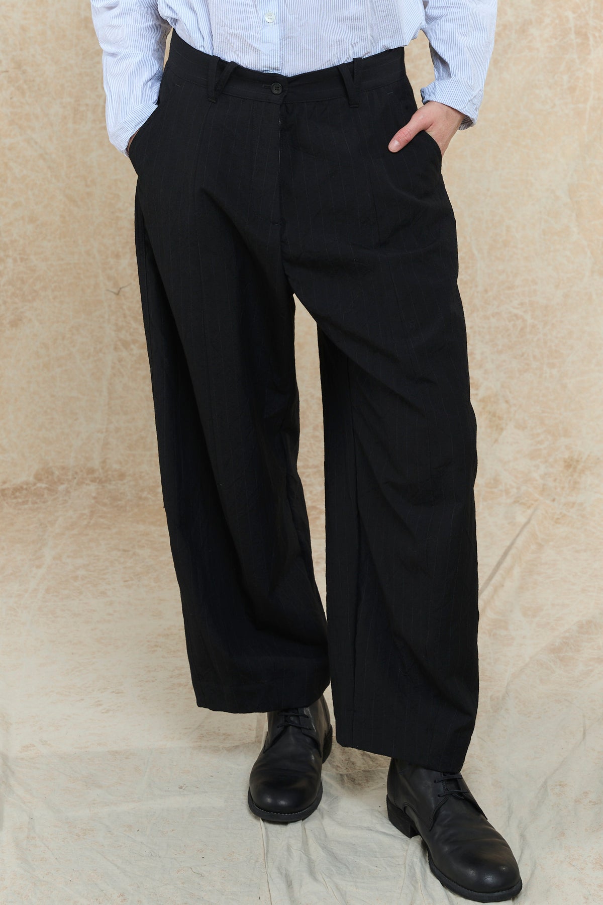 Sandra Pants - Black Stripe