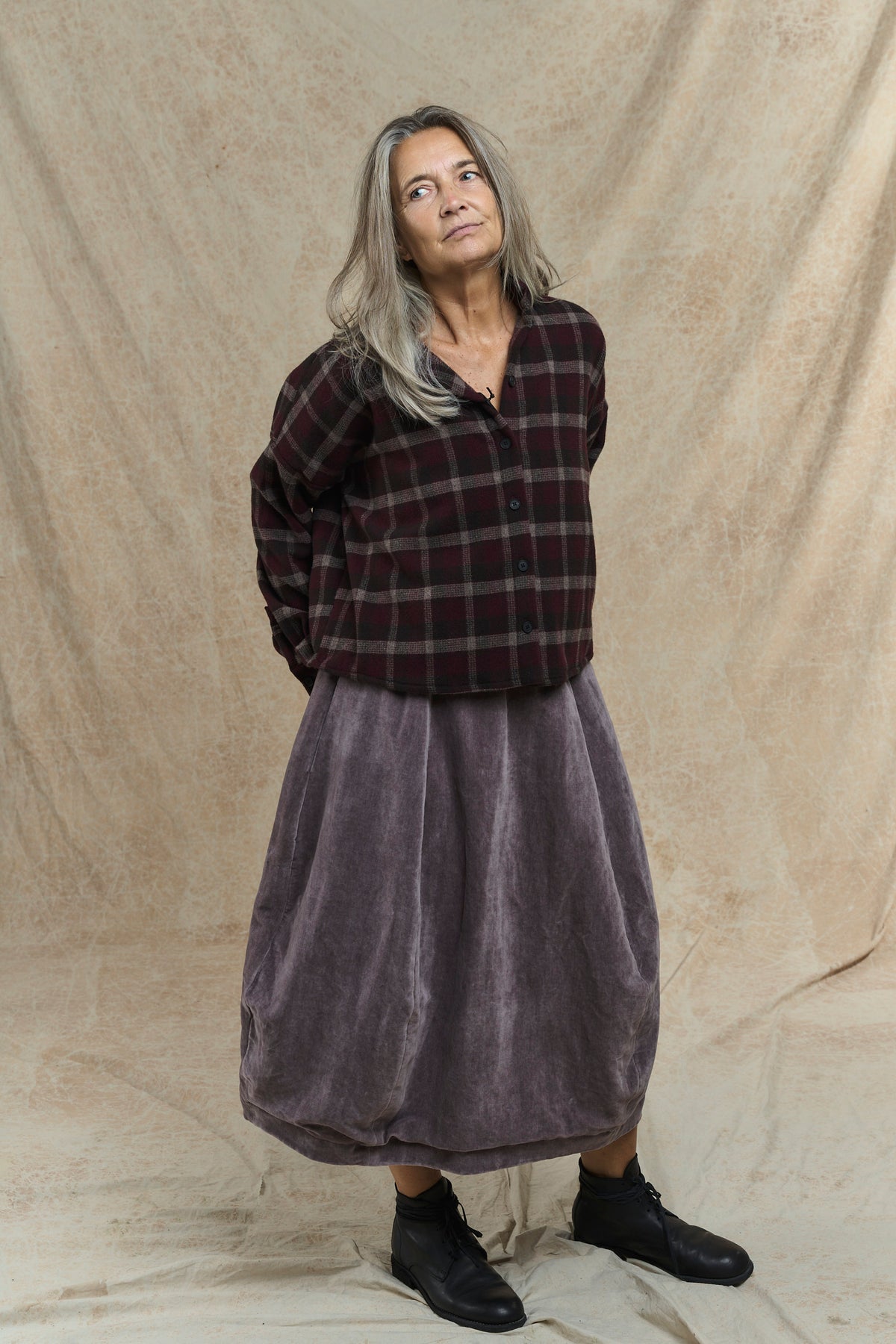 Carla Skirt - Antique Rose
