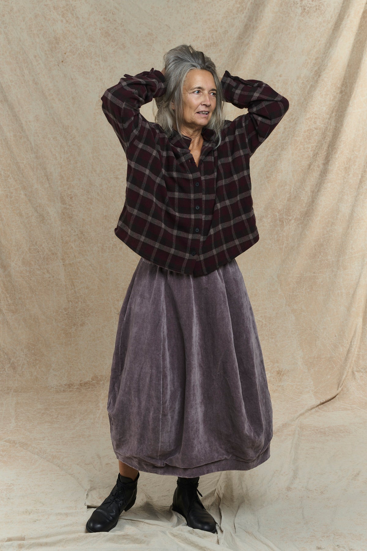Carla Skirt - Antique Rose