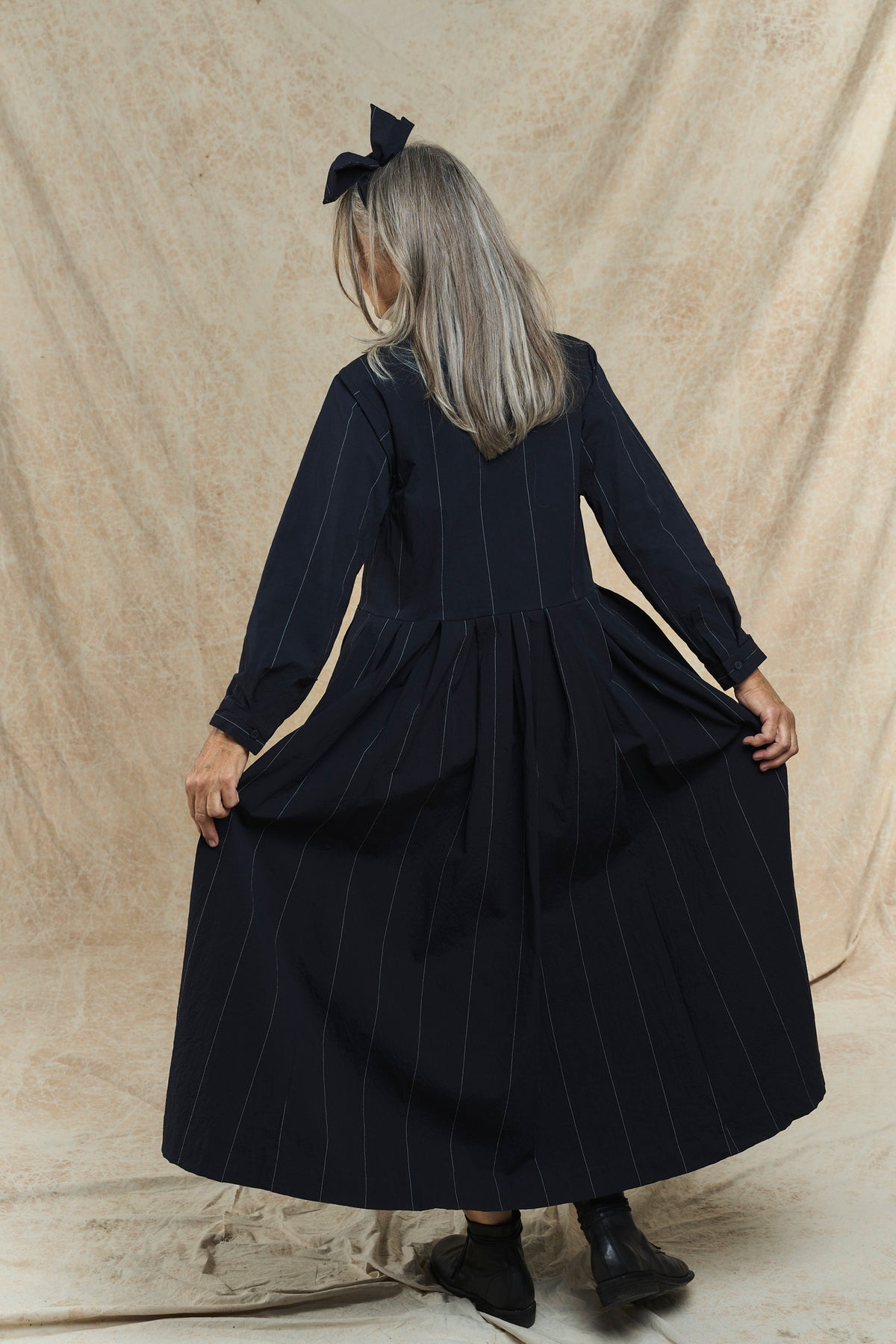 Mina Dress - Navy
