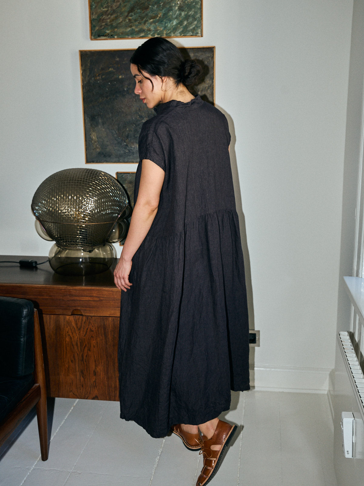 Dress Lilac - Black