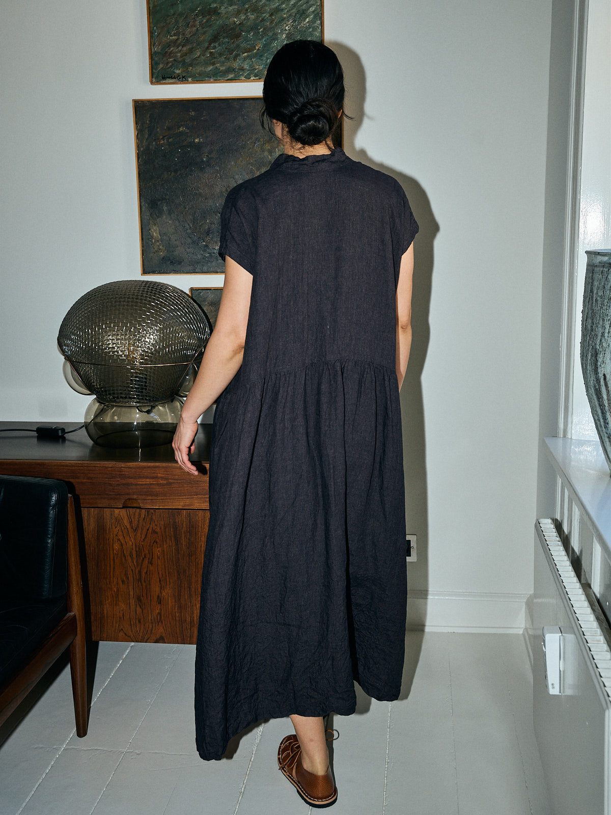 Dress Lilac - Black