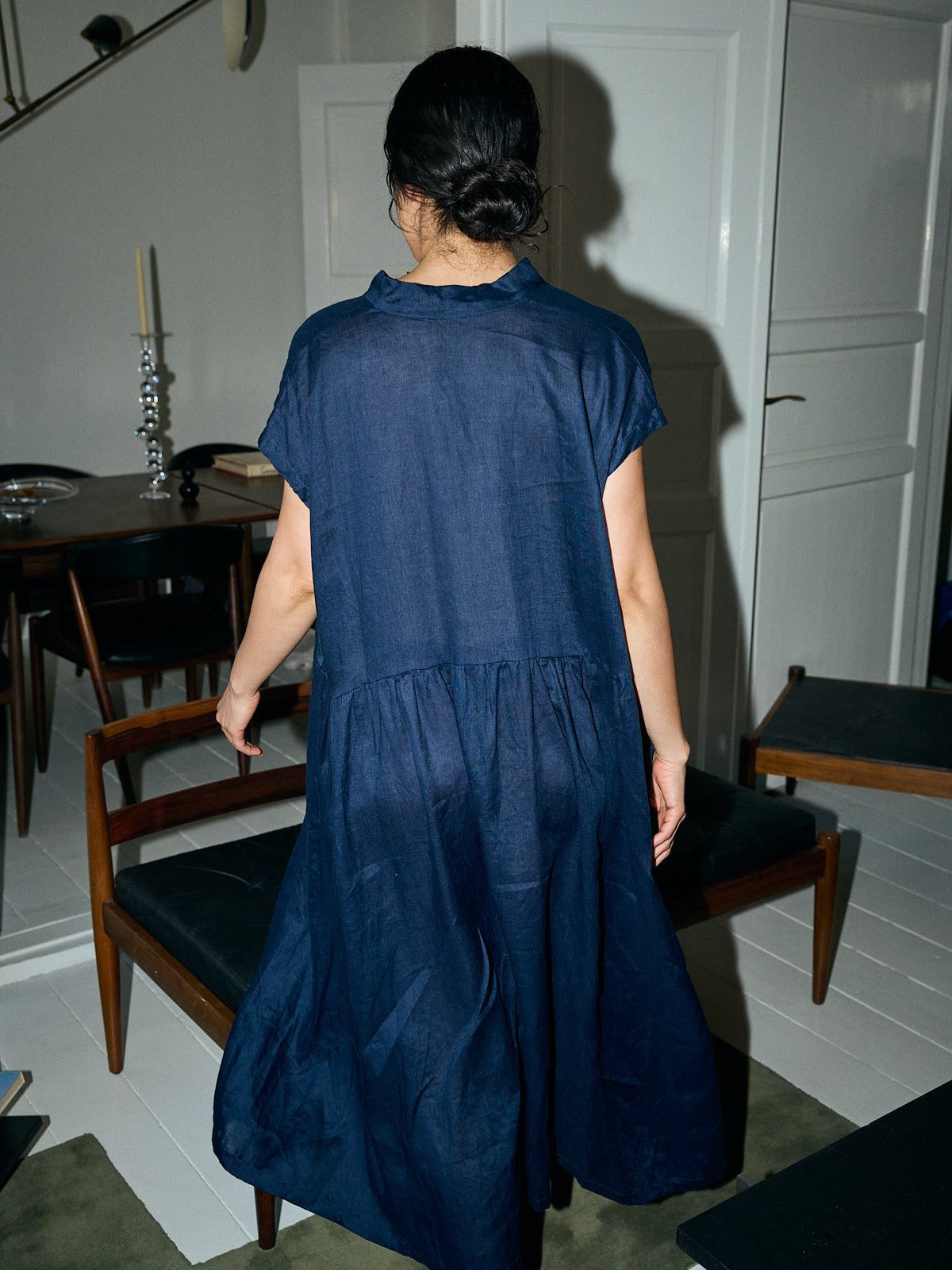 Dress Lilac - Dark Blue
