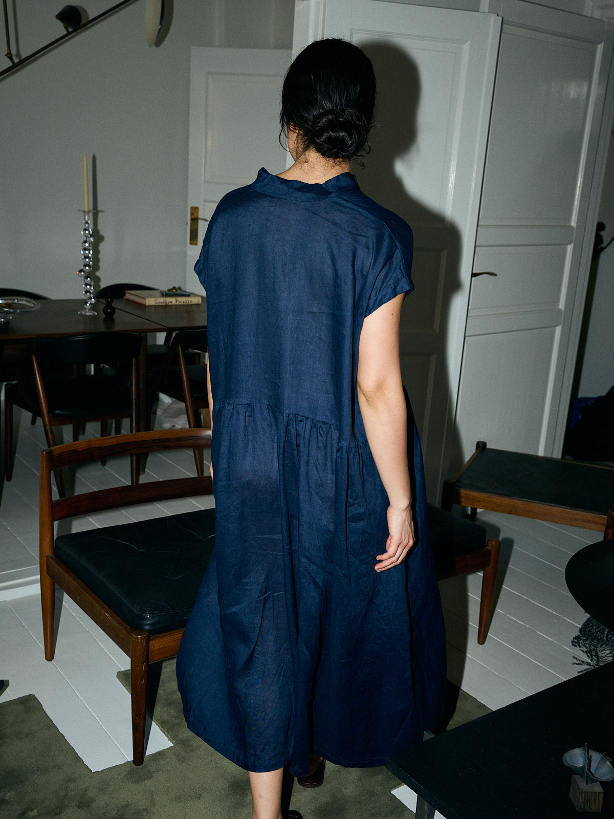 Dress Lilac - Dark Blue