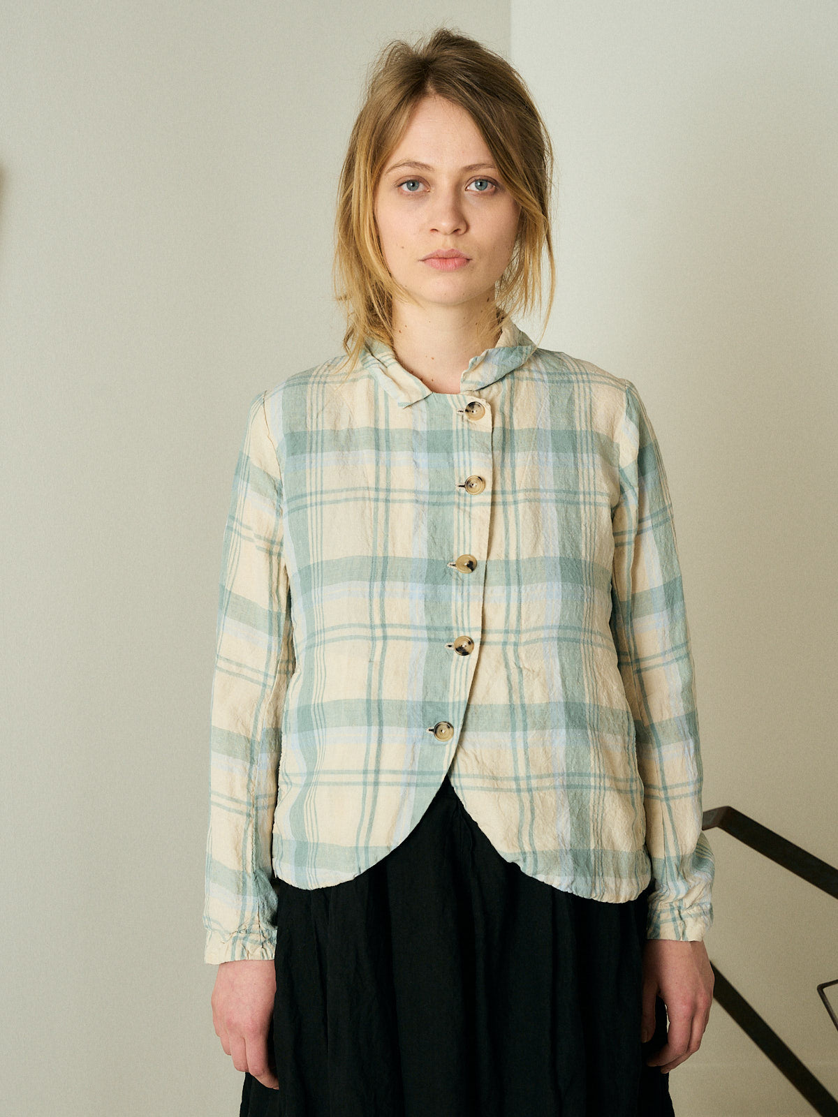 Ally Jacket - Green Check