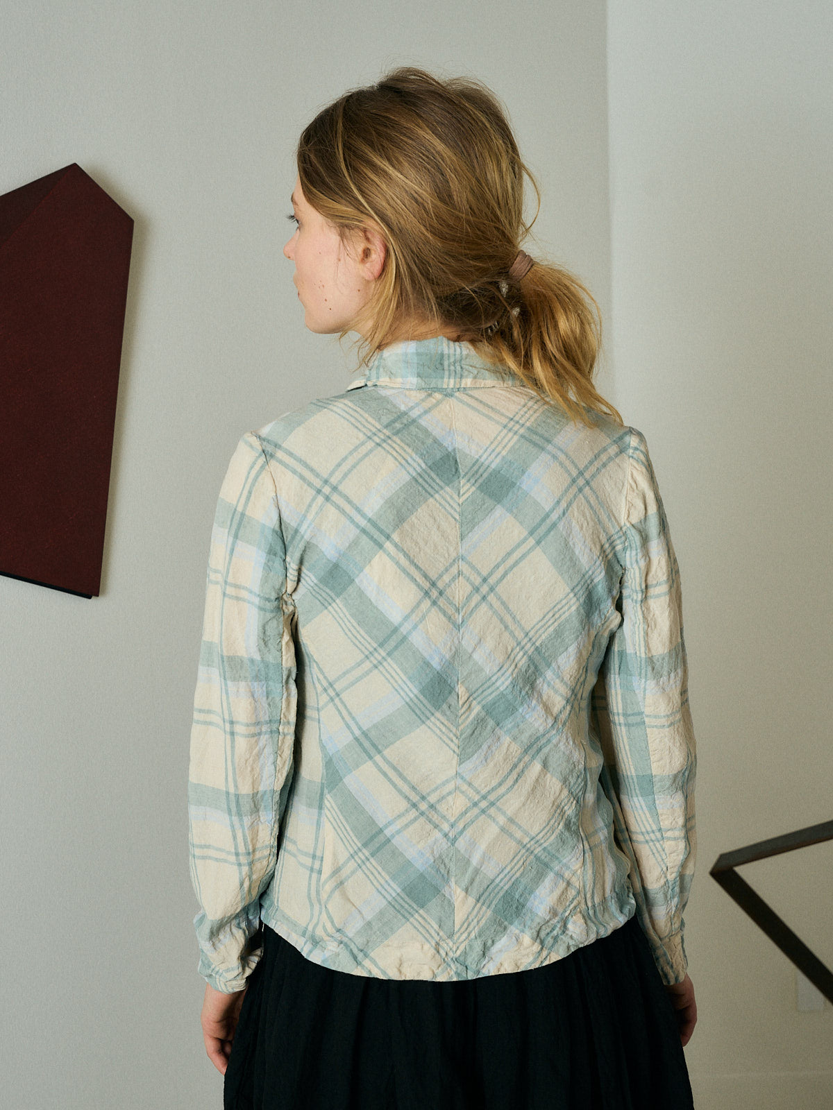 Ally Jacket - Green Check