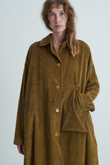 RUNAWAY BICYCLE - Larry Olive Corduroy Coat