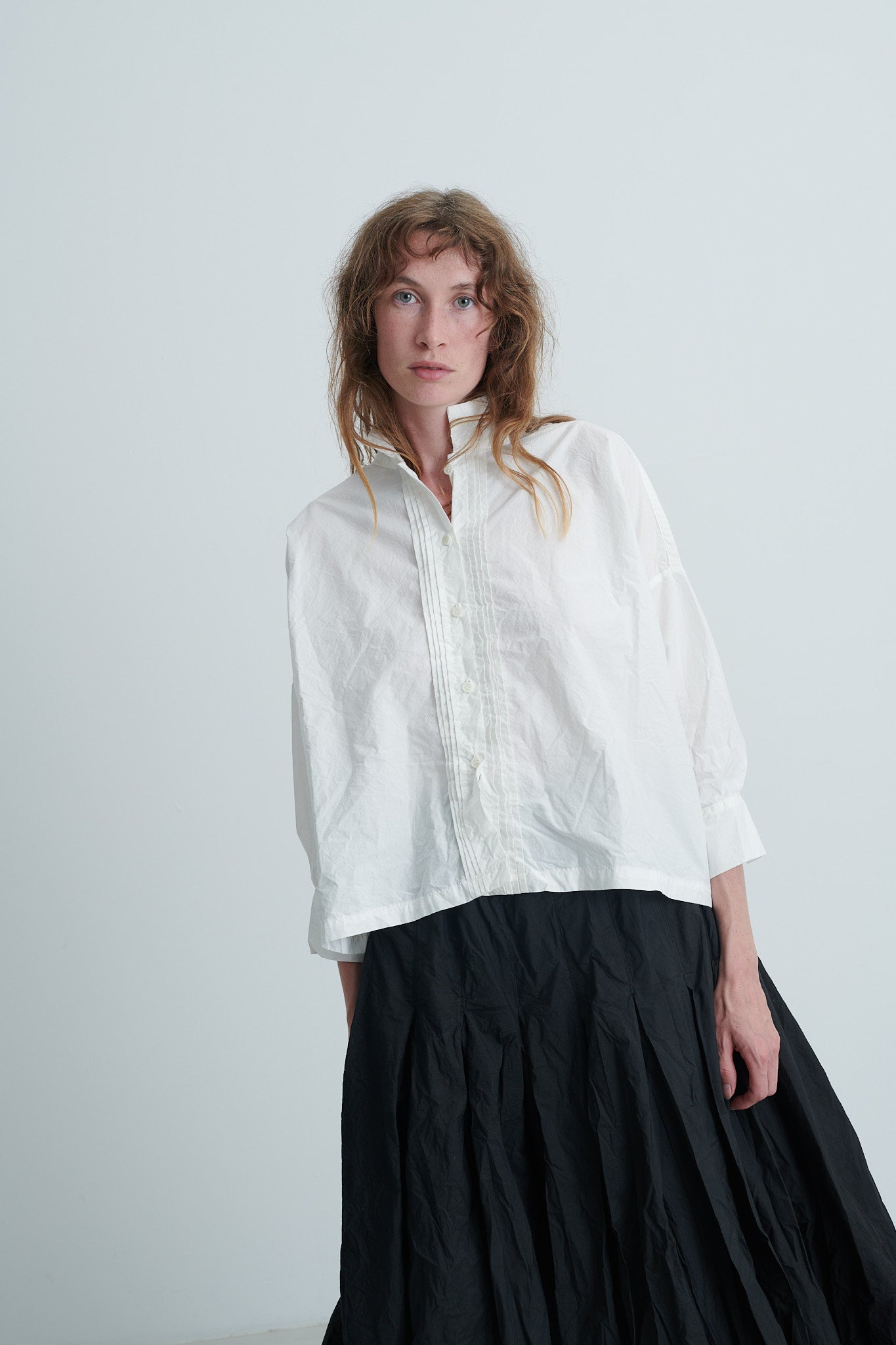 RICORRROBE - square top - off-white cotton
