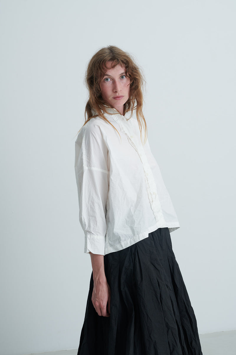 RICORRROBE - square top - off-white cotton