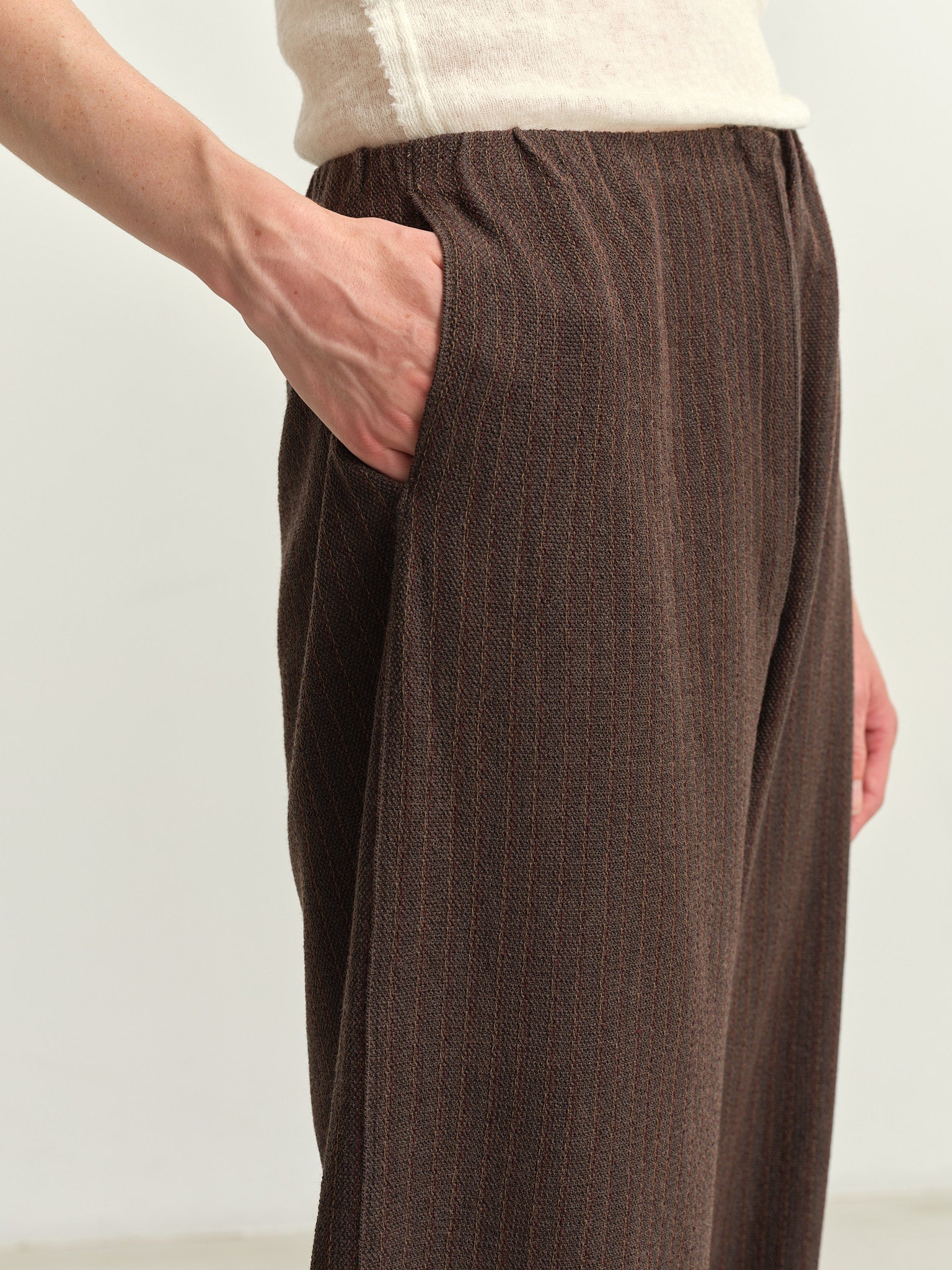 BOBOUTIC - 4915 - SEQUENCES - TROUSERS - DARK TAUPE