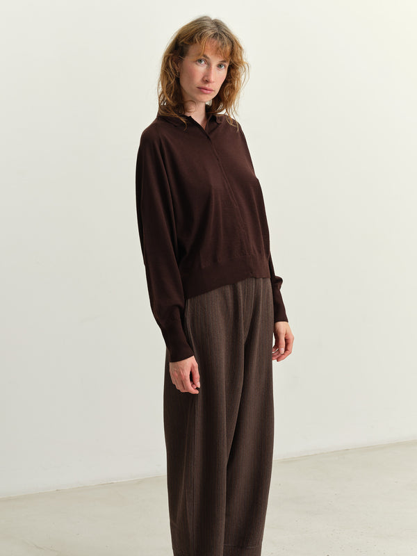 BOBOUTIC - 4903- LEVITY SHIRT - BROWN